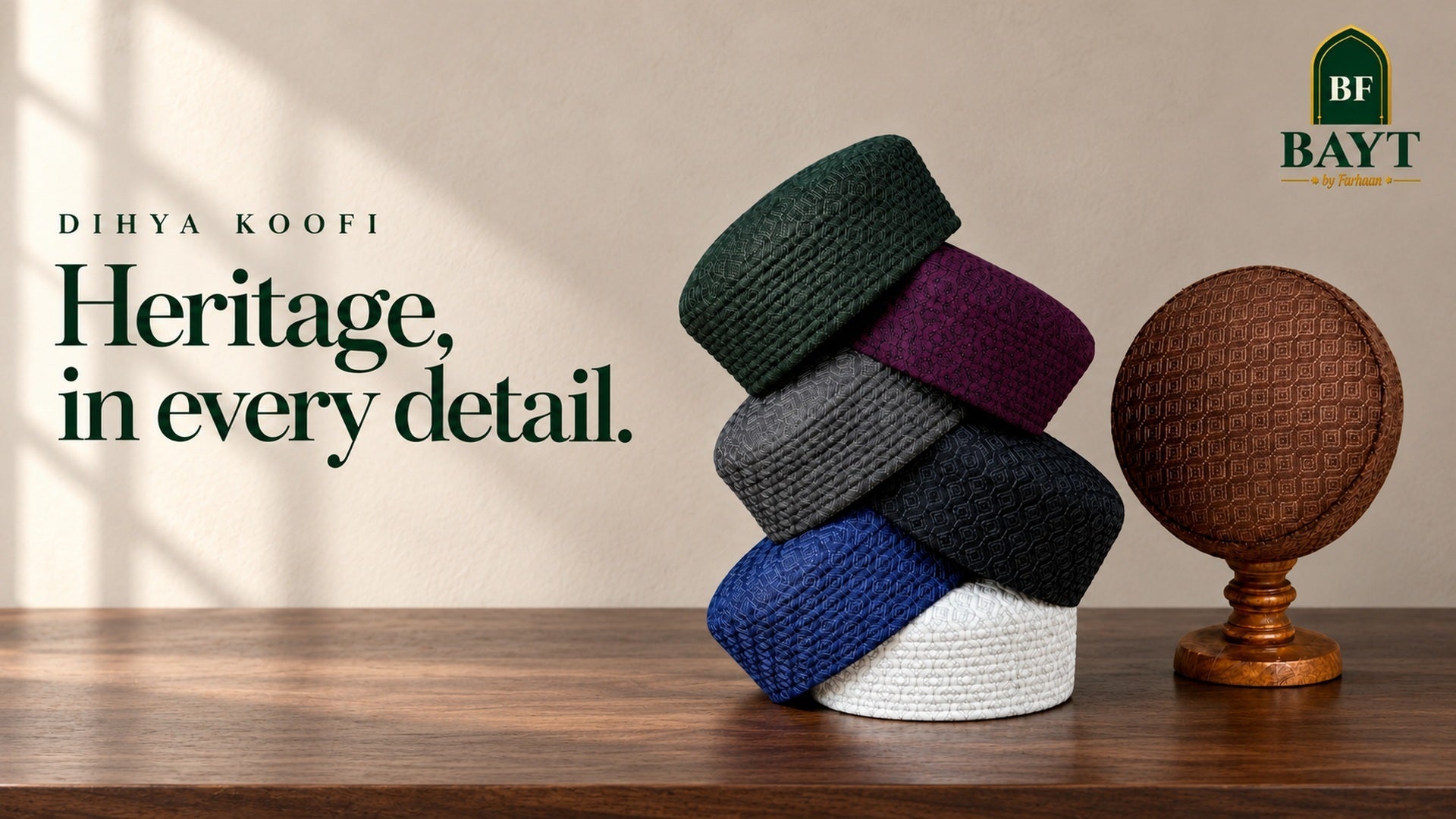 Dihya Koofi collection — Bayt by Farhaan