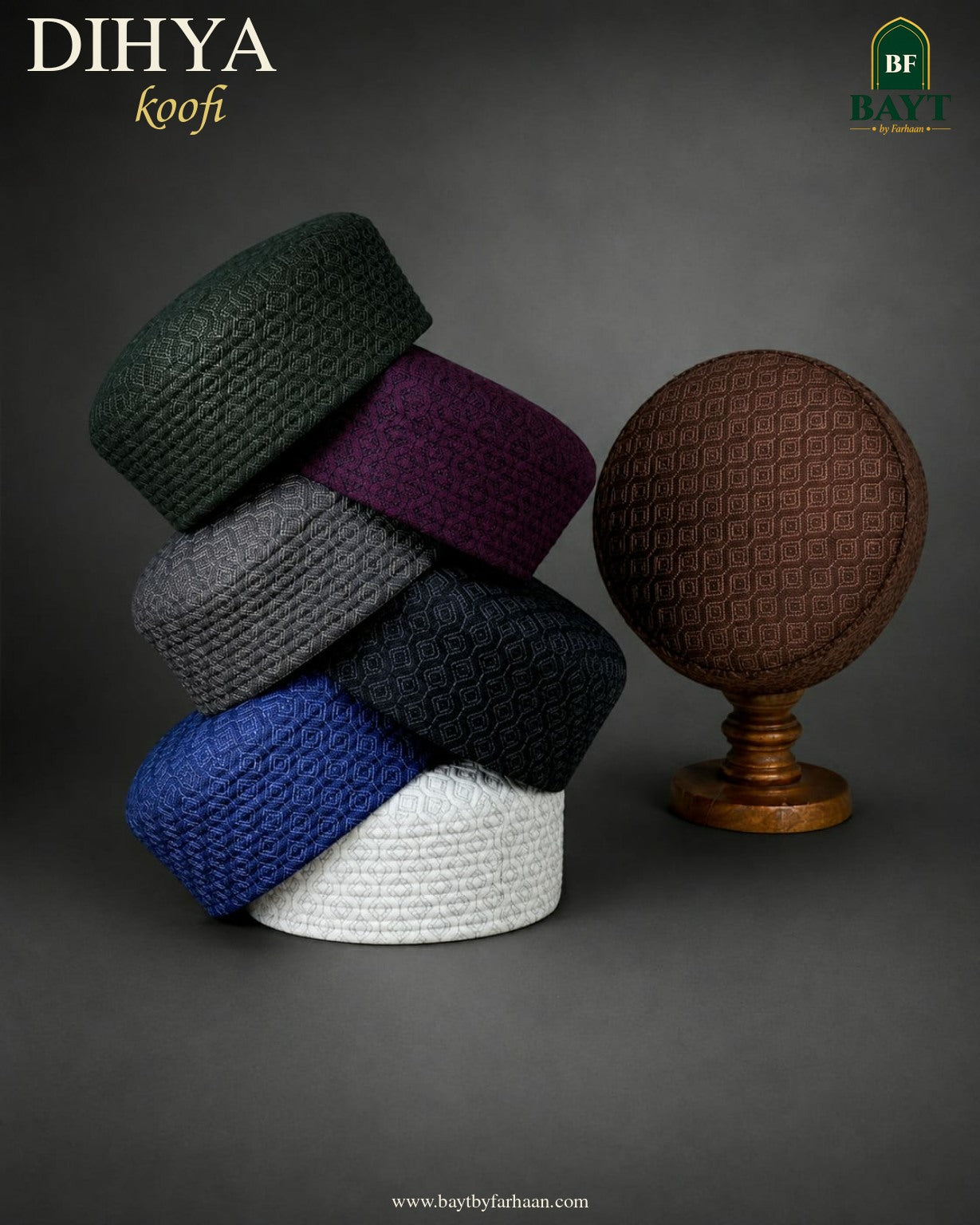 Dihya Koofi in six colors
