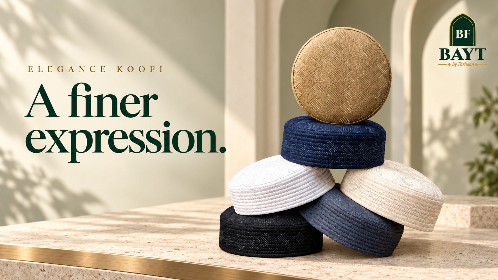 Elegance Koofi collection — Bayt by Farhaan