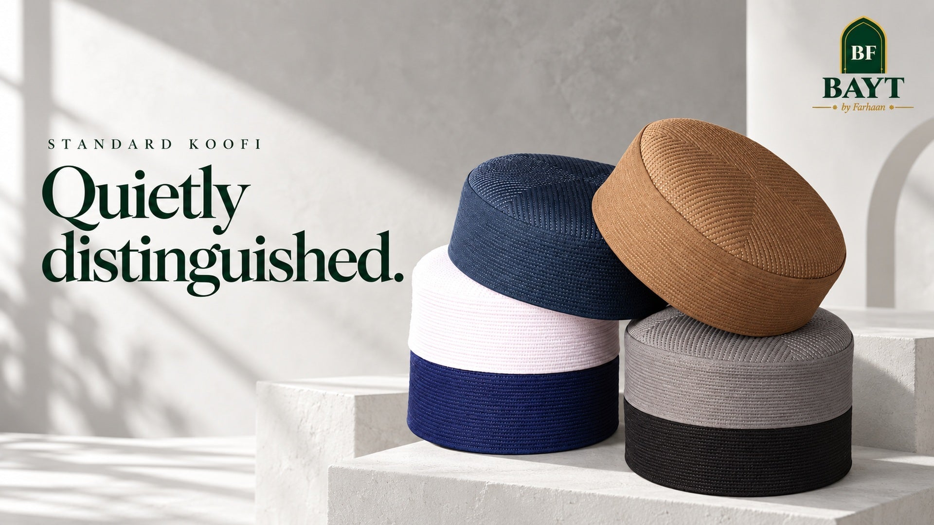 Standard Koofi collection — Bayt by Farhaan